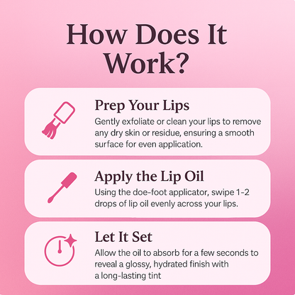 Korean Hydrating Lip Stain Oil