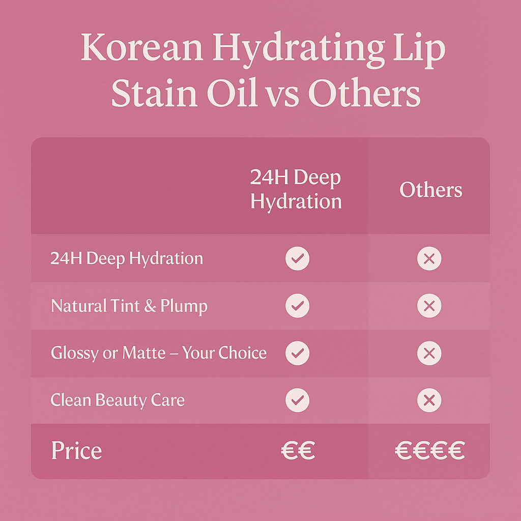 Korean Hydrating Lip Stain Oil